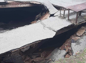 Փլուզում Գյումրի քաղաքում