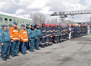 Ցուցադրական հատուկ տակտիկական ուսումնավարժություն՝ «Հարավկովկասյան երկաթուղի» ՓԲԸ-ի Գյումրու կայարանի տարածքում