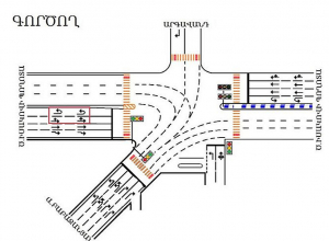 Երթևեկության փոփոխություն՝ Իսակովի պողոտա - Բաբաջանյան փողոց խաչմերուկում