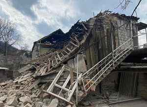 Մասնակի փլուզում Դիլիջան քաղաքում