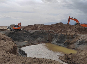 Հայտնաբերվել է ապօրինի ավազի հանք