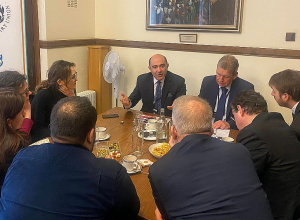 Эдмон Марукян представил ход переговоров по мирному договору в Великобритании