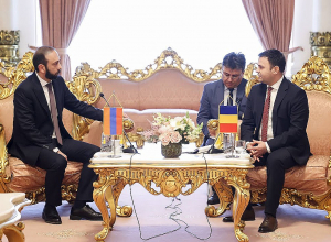 ՀՀ ԱԳ նախարարի և Ռումինիայի Պատգամավորների պալատի փոխնախագահի հանդիպումը