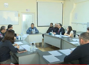 Վահե Ղազարյանը հետևել է պարեկային ծառայության դիմորդների հարցազրույցների ընթացքին