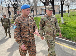 В Армении находилась делегация сухопутных войск США в Европе