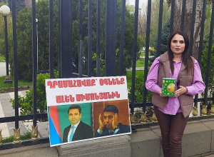 Լրագրող Անի Գևորգյանը Ալեն Սիմոնյանի համար դրամահավաք է կազմակերպել