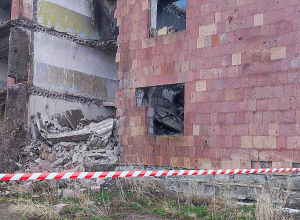 Փլուզում Գյումրի քաղաքում