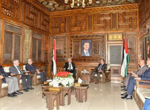 ՀՅԴ Բյուրոյի ներկայացուցիչը հանդիպել է Սիրիայի ԲԱԱՍ կուսակցության ներկայացուցիչ Հիլալ Հիլալին