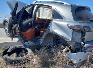 Բախվել են «Toyota Camry»-ն և «Infiniti»-ն․ կան տուժածներ