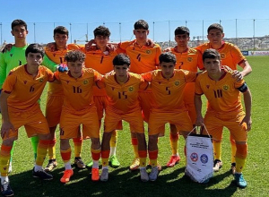 Ֆուտբոլի Հայաստանի Մ-16 հավաքականը՝ ՈՒԵՖԱ մրցաշարի հաղթող