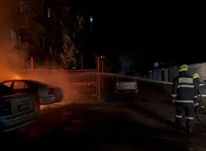 Աբովյան քաղաքում այրվել է ավտոմեքենա