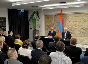 Նախագահ Վահագն Խաչատուրյանը հանդիպել է Լիտվայի հայկական համայնքի ներկայացուցիչների հետ