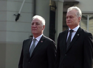 В резиденции президента Литвы состоялась встреча президентов Хачатуряна и Гитанаса Науседы