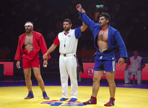 Արսեն Խանջյանը՝ մարզական սամբոյի Եվրոպայի չեմպիոն