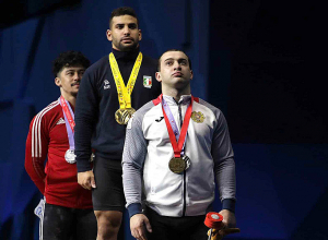 Հայաստանը մեդալներով առայժմ 5-րդն է ծանրամարտի Եվրոպայի առաջնությունում