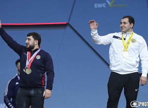 Давид Ованнисян – чемпион Европы по тяжёлой атлетике, а Ара Аганян – вице-чемпион