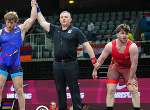 Արթուր Ալեքսանյանը մտել է ըմբշամարտի Եվրոպայի առաջնության եզրափակիչ