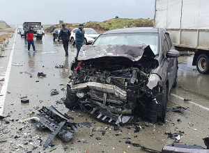 Երևան-Գյումրի ճանապարհին բախվել են  «Nissan Latio»-ն և  «VAZ-21015» -ը․ կան զոհեր և տուժածներ