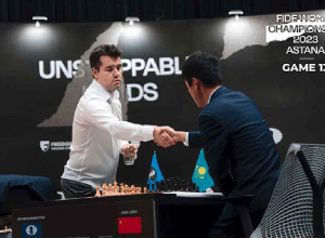 Նեպոմնյաշչի – Լիրեն նախավերջին պարտիան ավարտվեց ոչ-ոքի. շախմատի ԱԱ մրցամարտ