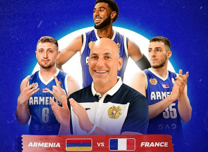 Հայաստանի բասկետբոլի հավաքականը կմրցի Եվրոպայի գործող փոխչեմպիոնի հետ