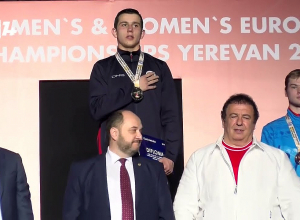 Гагик Царукян наградил единственного чемпиона Европы из Армении
