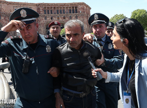 44-օրյա պատերազմի ժամանակ զոհված զինծառայողների ծնողները բողոքի ակցիան (լուսանկարներ)