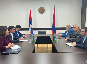 Հանդիպել են ՀՅԴ Բյուրոյի ներկայացուցիչն ու Արցախի Հանրապետության արտաքին գործերի նախարարը