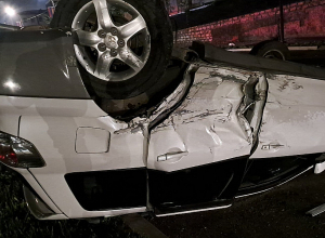 Ստեփանակերտում «Nissan Note» -ի վարորդը բախվել է 3 ավտոմեքենայի