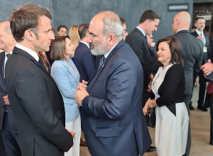 ՀՀ վարչապետը կարճատև հանդիպումներ է ունեցել Ֆրանսիայի, Գերմանիայի, Լատվիայի և Վրաստանի առաջնորդների հետ