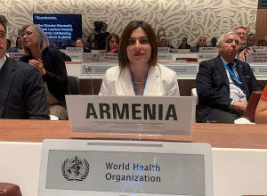 Անահիտ Ավանեսյանը մասնակցում է Առողջապահության համաշխարհային 76-րդ ասամբլեային