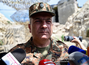 Ситуация на северо-восточном участке границы относительно стабильна: командующий 3-м армейским корпусом