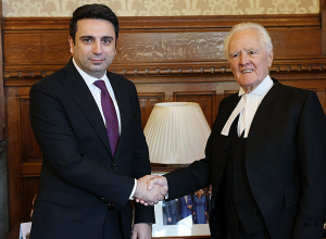 Председатель НС РА провёл встречу со спикером Палаты лордов в Лондоне