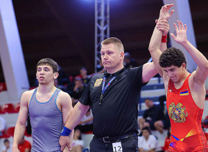 Պետրոս Աշկարյանը՝ ըմբշամարտի Եվրոպայի պատանիների չեմպիոն