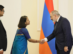 Վարչապետն ընդունել է ՀՀ-ում Հնդկաստանի նորանշանակ դեսպանին