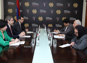 Գրիգոր Մինասյանն ընդունել է Իրանի դեսպանին. քննարկվել են հայ-իրանական իրավական ոլորտում գրանցած արդյունքները