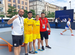 Եվրոպական խաղեր․ Թեքբոլի Հայաստանի խառը զույգը դուրս մնաց պայքարից