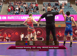 Անդրանիկ Ավետիսյանը՝ ըմբշամարտի Եվրոպայի երիտասարդների բրոնզե մեդալակիր