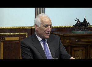 Նախագահ Վահագն Խաչատուրյանն ընդունել է Ամերիկայի հայկական համագումարի պատվիրակությանը