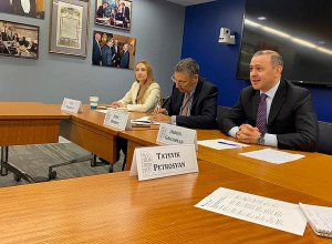 Արմեն Գրիգորյանը ուղեղային կենտրոնի փորձագետներին է ներկայացրել Հայաստանի անվտանգային միջավայրը