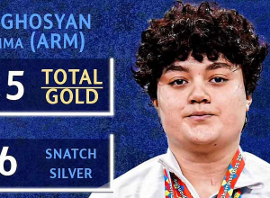 Էմմա Պողոսյանը հաղթել է ծանրամարտի Եվրոպայի 17 տարեկանների առաջնությունում