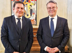 ԱԳ նախարարի տեղակալը հանդիպել է ԳԴՀ ԱԳ պետնախարար Թոբիաս Լինդների հետ