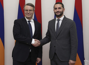 ՀՀ ԱԺ փոխնախագահը և ԳԴՀ ԱԳՆ պետնախարարն անդրադարձել են Հայաստանում ԵՄ դիտորդական առաքելության տեղակայման կարևորությանը