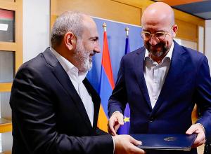 Նիկոլ Փաշինյանը Շառլ Միշելին է փոխանցել ԼՂ նախագահի նամակը