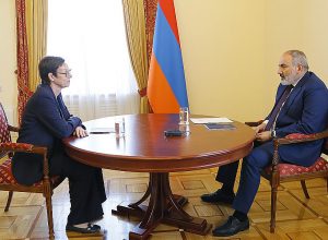 Никол Пашинян принял посла Франции Анн Луйо
