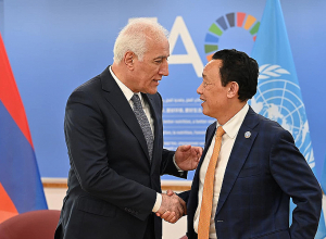 Վահագն Խաչատուրյանը հանդիպում է ունեցել ՄԱԿ-ի Պարենի և գյուղատնտեսության կազմակերպության գլխավոր տնօրեն Քու Դոնգյուի հետ