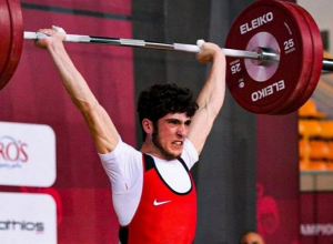 Гарник Чолакян - чемпион Европы по тяжелой атлетике до 23 лет