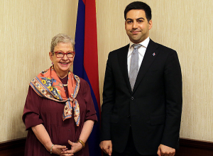 Председатель КГД принял главу Делегации ЕС в РА