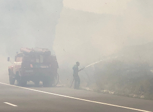 Հրդեհ Երևան-Սևան ավտոճանապարհին