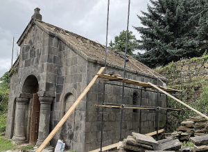Իրականացվում են Սանահին վանական համալիրի տոհմական դամբարանների մասնակի վերականգնման աշխատանքներ