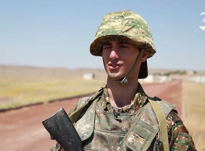 Վարժադաշտում ապագա սպաներն են